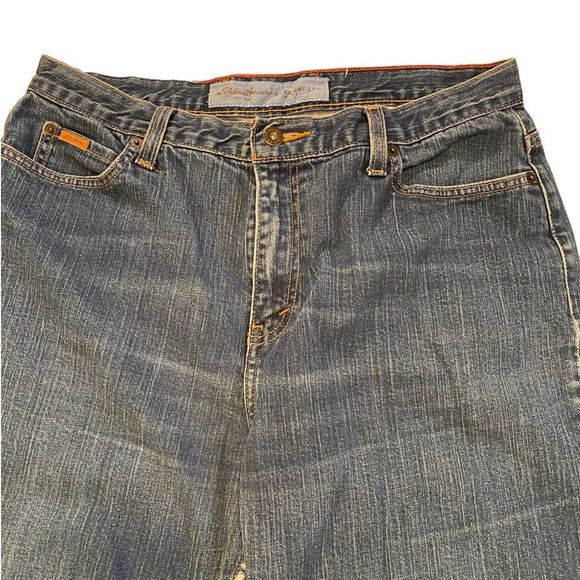 Eddie Bauer Straight Leg Stretch Jeans Mom Jeans Mom Jeans 16 Regular - Picture 6 of 10